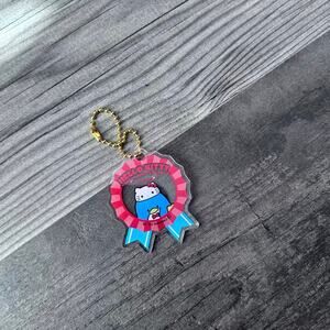 sanrio 50th anniversary tuxedo sam keychain